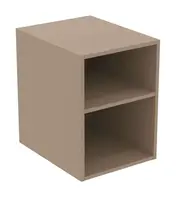Ideal Standard Finesse - Bočná skrinka, otvorená, 40x51x54 cm, 1 polica, Matt Greige E3401UP