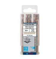 Bosch Príslušenstvo - Súprava vrtákov do kovu, 5,5x93 mm, 10 ks 2608585888