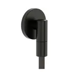 Hansgrohe FixFit Fine S - Nástenné kolienko, kefovaný čierny chróm 28882340