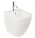 Kludi Resa D - Stojaci bidet, otvor na batériu, lesklá biela 24BIB0143