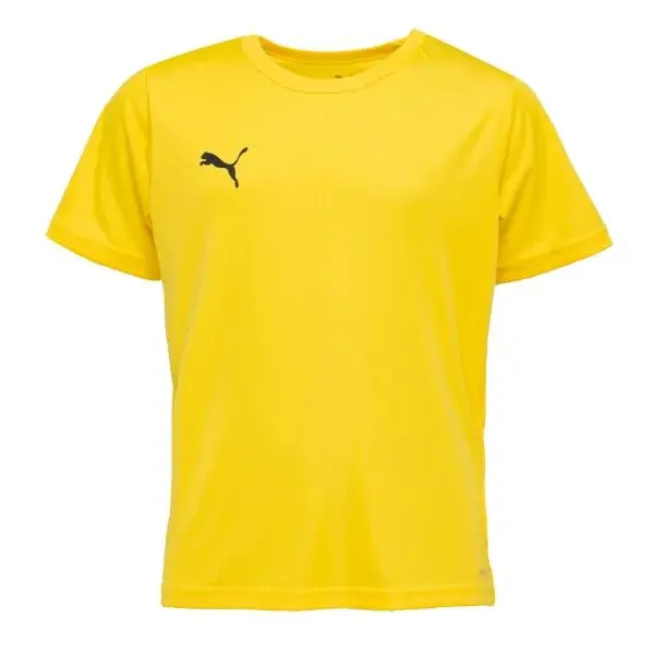 Puma TEAMRISE MATCHDAY JERSEY JR Dětské fotbalové triko, žlutá, velikost