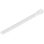 Powerslide PÁSEK POWERSLIDE PLASTIC STRAP WHITE CROWN BUCKLE 22CM Náhradní pásek, , velikost