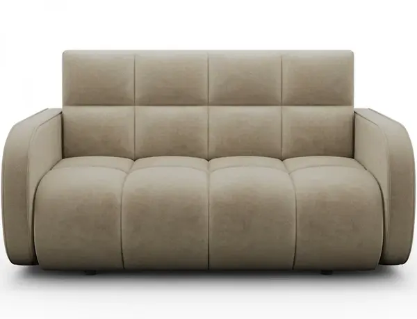 Trojmiestna rozkladacia pohovka s úložným priestorom deverio 3 - biela