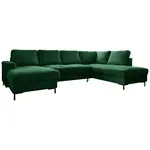 MID.YOU SEDACÍ SOUPRAVA, textil, smaragdově zelená