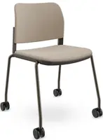 LD SEATING Konferenční židle DUO,DU-03-N7,RU60, bronzová kostra, celočalounená