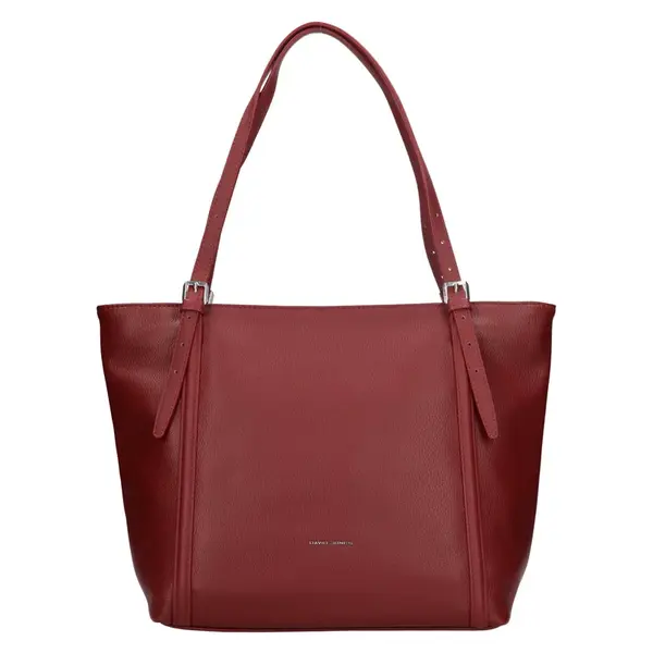 Dámská kabelka David Jones Dexim - tmavě červená