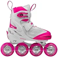 Roces MOODY X GIRL TIF Dětské kolečkové brusle, bílá, velikost