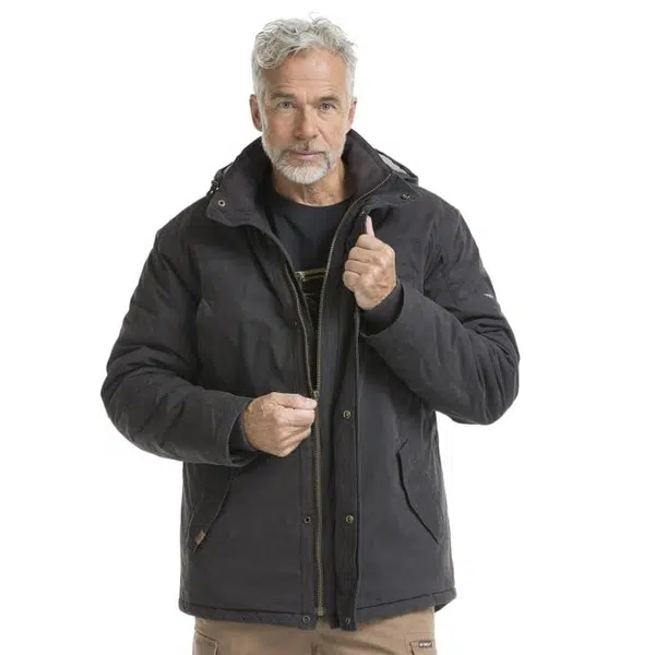Bushman Pánská bunda Nansen, tmavě šedá XL