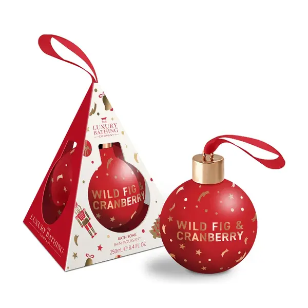 Grace Cole Pěna do koupele v baňce Fík & Brusinka 250 ml