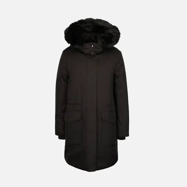 Černá dámská parka Geox Spherica - Dámské