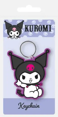 Gumová klíčenka, Hello Kitty Kuromi