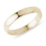 Svadobná obrúčka zo žltého zlata KLENOTA