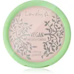 Lovely Vegan Pressed Powder transparentní kompaktní pudr 8 g