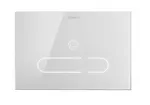 Duravit DuraSystem - Elektronické ovládání splachování, bílé sklo WD5003012000