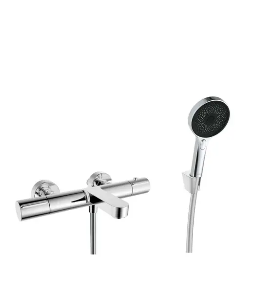 kielle Oudee - Termostatická vanová baterie s příslušenstvím, chrom 10302SNT10