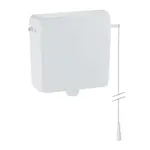 Geberit Příslušenství - Splachovací nádržka, boční napouštění, alpská bílá 123.700.11.1