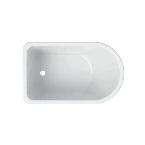 Geberit Bambini - Dětská vanička, k zabudování do desky, alpská bílá 406010016