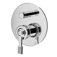 Sapho Versi - Baterie pod omítku, pro 2 spotřebiče, s tělesem, chrom RV042