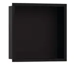 Hansgrohe XtraStoris Individual - Výklenek do stěny s designovým rámem, 30x30x10 cm, matná černá 56098670