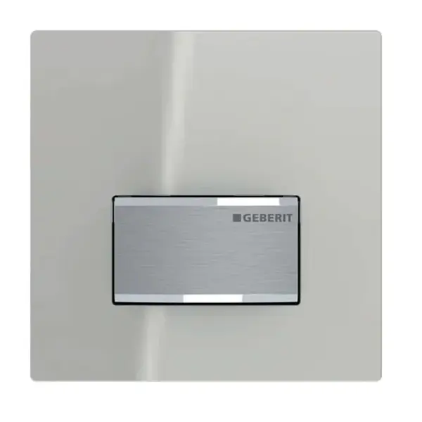 Geberit Sigma50 - Ovládací splachování pisoáru, chrom/pískově šedá 116.016.JL.5