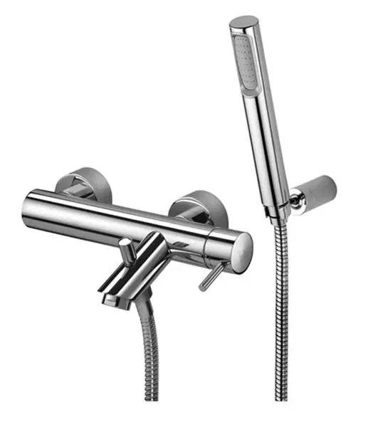 Paffoni Light - Vanová baterie s příslušenstvím, chrom LIG026CR