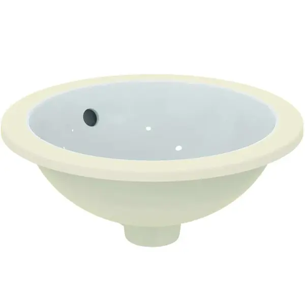 Ideal Standard Connect - Umyvadlo pod desku, průměr 38 cm, s přepadem, bílá E505201