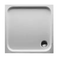Duravit D-Code - Sprchová vanička 80x80 cm, Antislip, alpská bílá 720101000000001