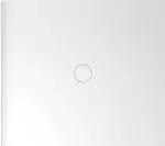 Polysan Vaničky - Sprchová vanička Mirai 90x80 cm, levá, litý mramor, bílá 73167