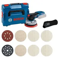 Bosch Nářadí - 18V AKU excentrická bruska 125 mm, s příslušenstvím, bez baterie a nabíječky 0615A5004H