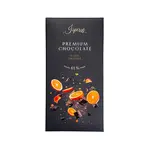 ISPIRITI Hořká čokoláda 61% s kousky pomeranče 80 g