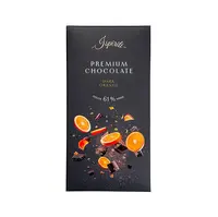 ISPIRITI Hořká čokoláda 61% s kousky pomeranče 80 g