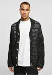 Crocheted Cardigan black