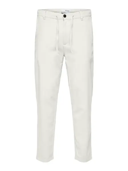 SELECTED Chino nohavice 'Brody'  biela