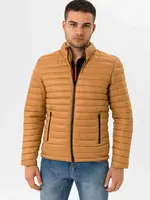 Daniel Hills Prechodná bunda  horčicová / bordová