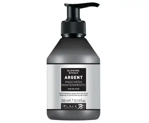 Maska pro oslabené a lámavé vlasy Black Professional Argent Glowing Effect Mask - 300 ml + dárek zdarma