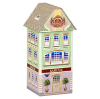 BASILUR Festival tea house Boulevard 1 zelený sypaný čaj v plechu 75 g