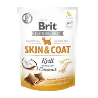 Brit Care Dog Functional Snack Skin&Coat Krill 150g | Pamlsky pro psy