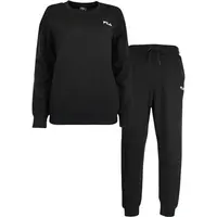 Fila LONG SET IN FRENCH TERRY Dámská tepláková souprava, černá, velikost
