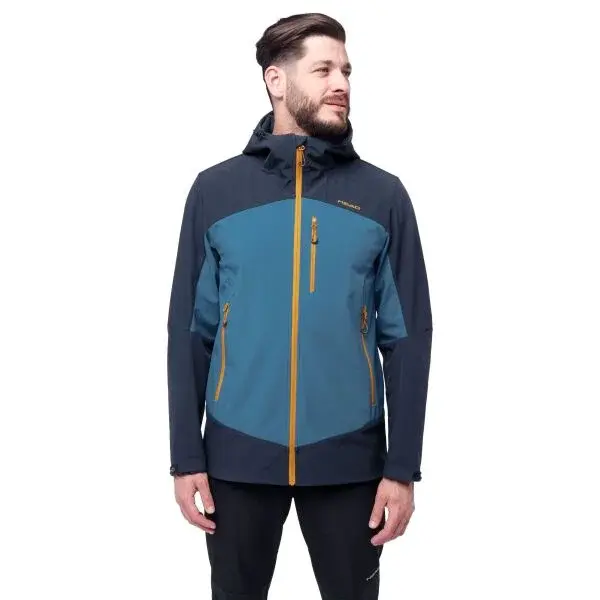 Head NOAM Pánská softshellová bunda, modrá, velikost