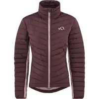 KARI TRAA EVA Dámská péřová izolační bunda, vínová, velikost