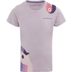 ALPINE PRO SERBO Dívčí triko, fialová, velikost 104-110