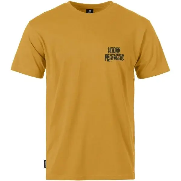 Horsefeathers XEROX Pánské tričko, žlutá, velikost