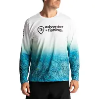 ADVENTER & FISHING UV T-SHIRT Pánské funkční UV tričko, bílá, velikost