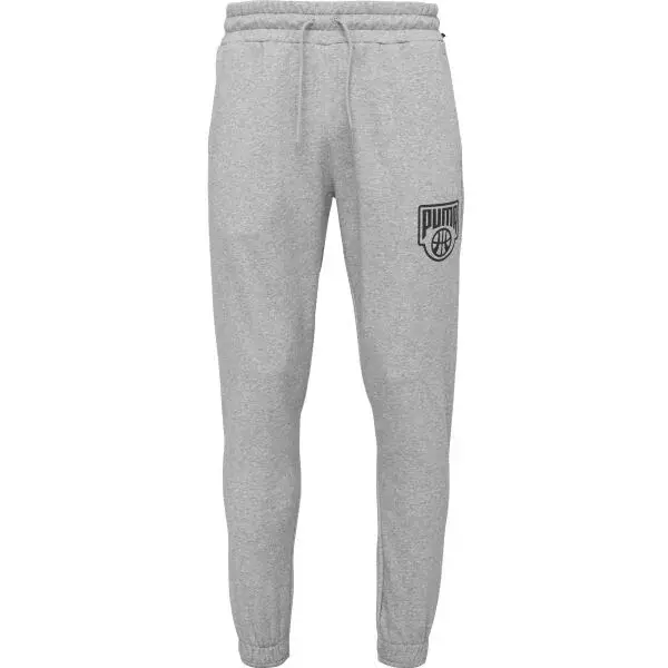 Puma POSTERIZE SWEATPANT Pánské tepláky, šedá, velikost