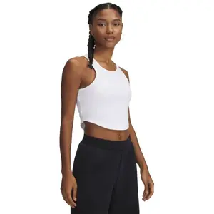 Under Armour RIVAL RIB TANK Dámské  tílko, bílá, velikost