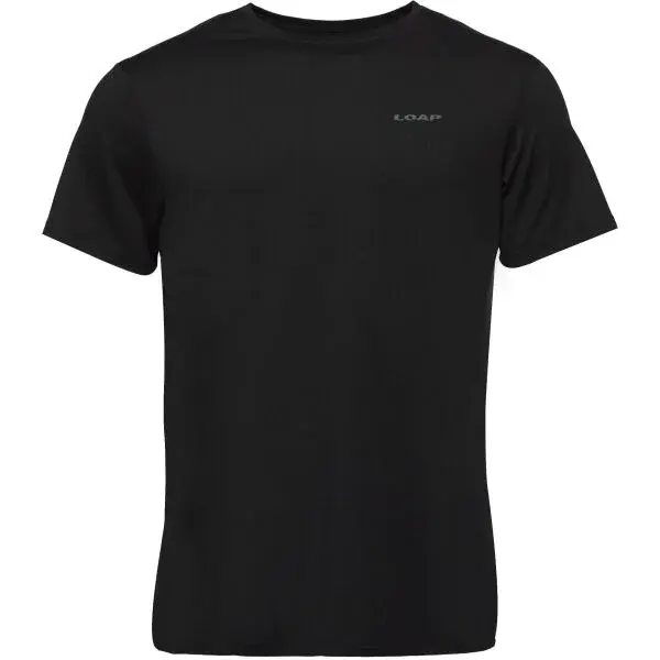 LOAP BYRAD Pánske tričko, čierna, veľkosť