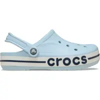 Crocs BAYABAND CLOG Unisex šľapky, svetlomodrá, veľkosť 45/46