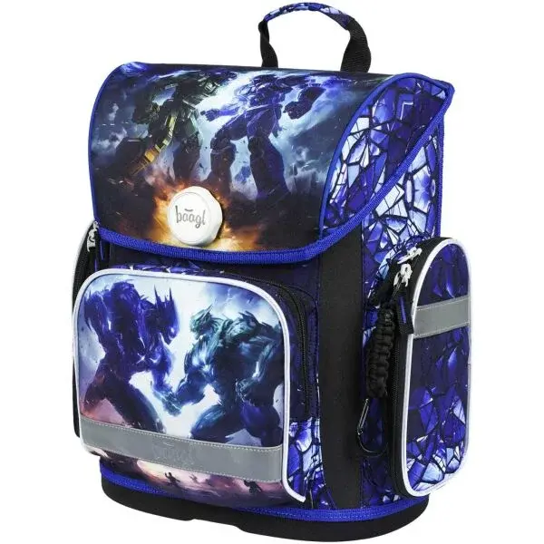 BAAGL ERGO ROBOTI Školní aktovka, mix, velikost