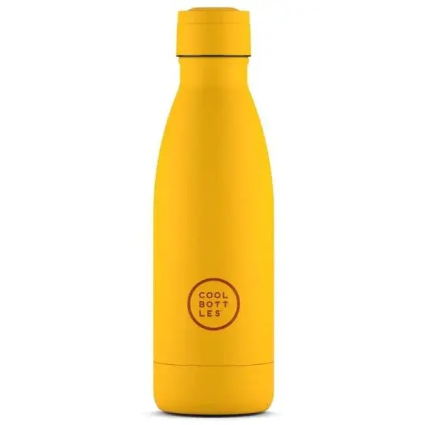 COOL BOTTLES TERMO 350 ML Termo láhev, žlutá, velikost 350 ML