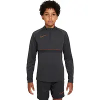 Nike DRI-FIT ACADEMY Chlapecké fotbalové tričko, tmavě šedá, velikost